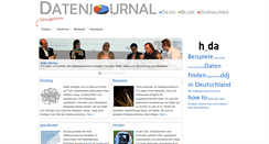 Desktop Screenshot of datenjournal.de